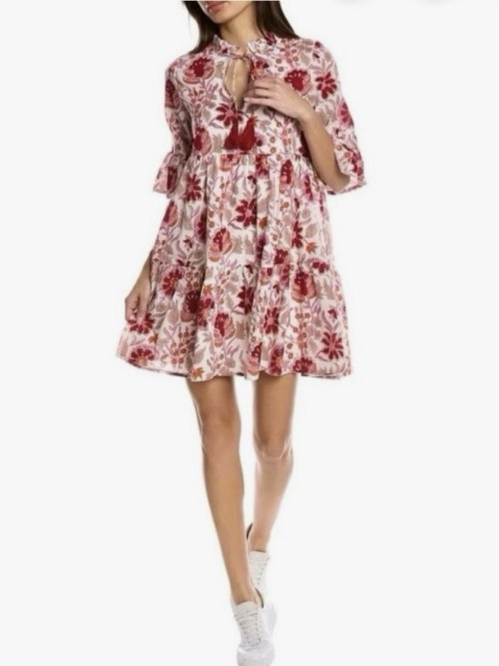 Jude Connally Maria A-Line Dress in Wildflower Field Floral Print